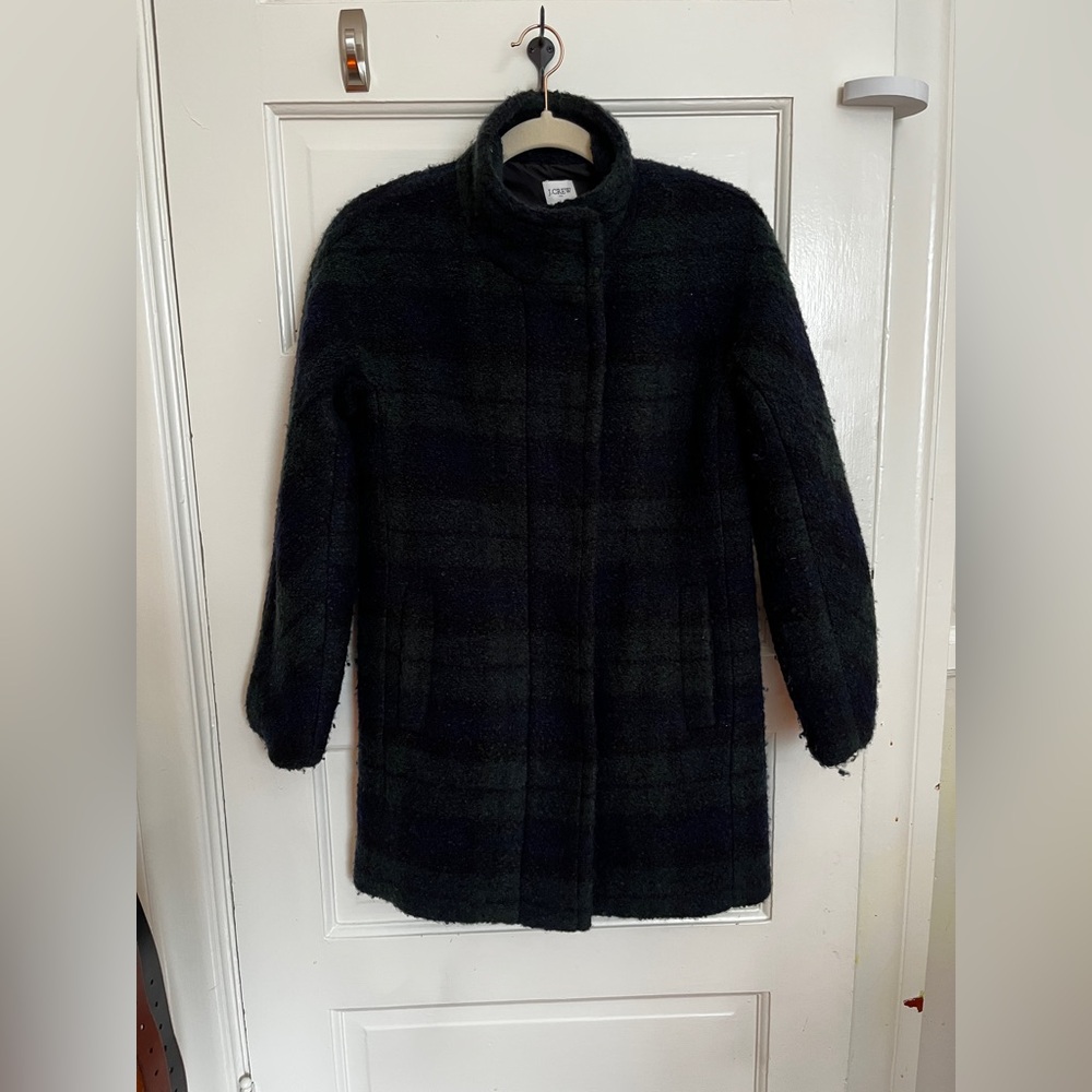J.Crew wool blend cocoon coat